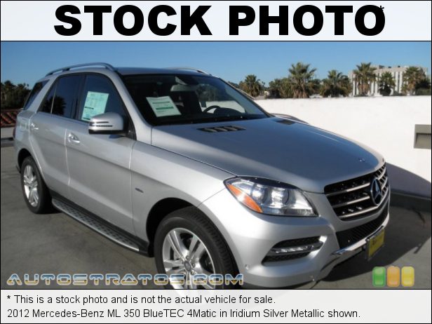 Stock photo for this 2012 Mercedes-Benz ML 350 BlueTEC 4Matic 3.0 Liter BlueTEC Turbocharged DOHC 24-Valve Diesel V6 7 Speed Automatic