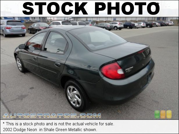 Stock photo for this 2002 Dodge Neon  2.0 Liter SOHC 16-Valve 4 Cylinder 5 Speed Manual