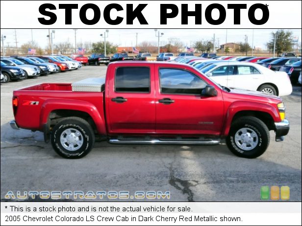 Stock photo for this 2005 Chevrolet Colorado LS Crew Cab 3.5L DOHC 20V Inline 5 Cylinder 4 Speed Automatic