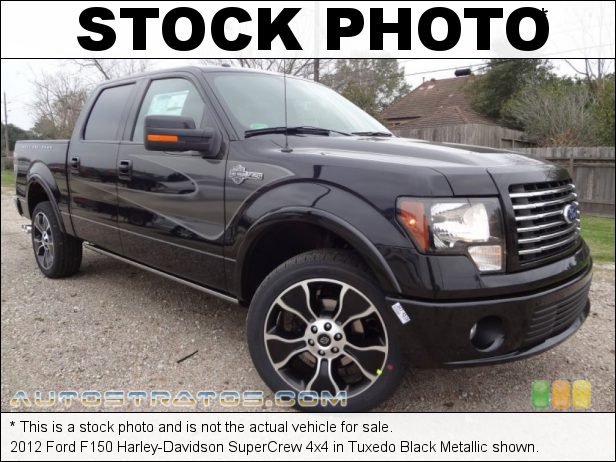 Stock photo for this 2012 Ford F150 Harley-Davidson SuperCrew 4x4 6.2 Liter SOHC 16-Valve VCT V8 6 Speed Automatic