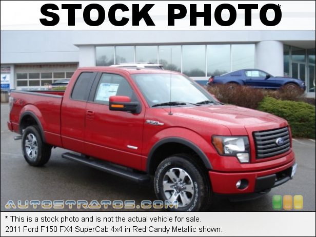 Stock photo for this 2011 Ford F150 FX4 SuperCab 4x4 3.5 Liter GTDI EcoBoost Twin-Turbocharged DOHC 24-Valve VVT V6 6 Speed Automatic