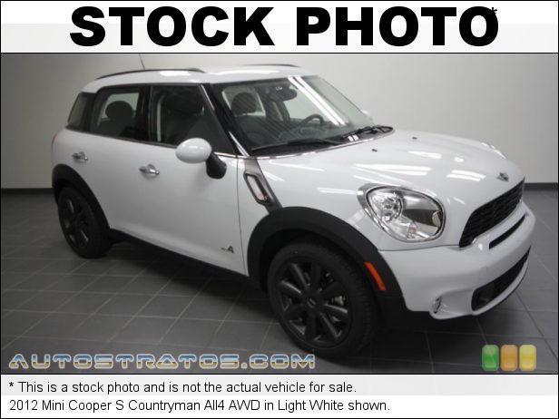 Stock photo for this 2012 Mini Cooper S Countryman All4 AWD 1.6 Liter DI Twin-Scroll Turbocharged DOHC 16-Valve VVT 4 Cylind 6 Speed Manual