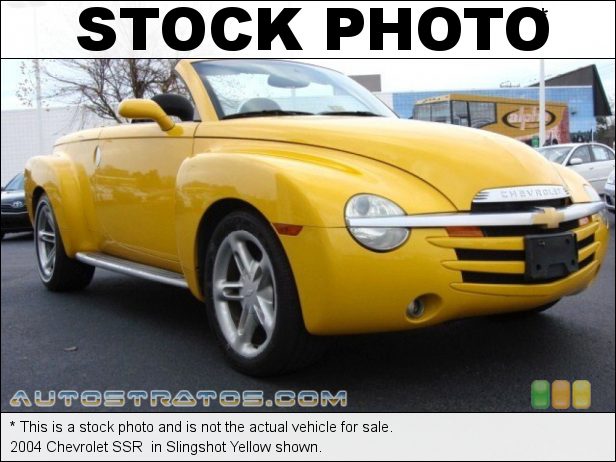 Stock photo for this 2004 Chevrolet SSR  5.3 Liter OHV 16-Valve V8 4 Speed Automatic