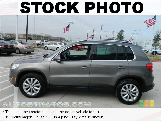 Stock photo for this 2010 Volkswagen Tiguan SE 4Motion 2.0 Liter FSI Turbocharged DOHC 16-Valve VVT 4 Cylinder 6 Speed Tiptronic Automatic