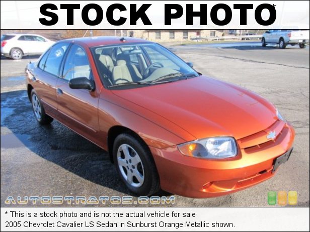 Stock photo for this 2005 Chevrolet Cavalier LS Sedan 2.2 Liter DOHC 16 Valve 4 Cylinder 4 Speed Automatic