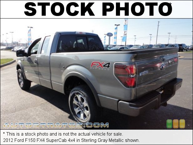 Stock photo for this 2012 Ford F150 SuperCab 4x4 3.5 Liter EcoBoost DI Turbocharged DOHC 24-Valve Ti-VCT V6 6 Speed Automatic