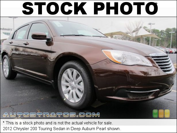 Stock photo for this 2012 Chrysler 200 Touring Sedan 2.4 Liter DOHC 16-Valve Dual VVT 4 Cylinder 6 Speed AutoStick Automatic