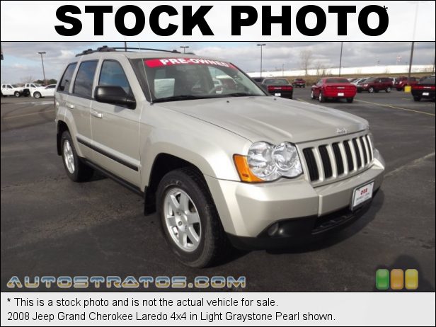 Stock photo for this 2008 Jeep Grand Cherokee 4x4 3.7 Liter SOHC 12-Valve V6 5 Speed Automatic
