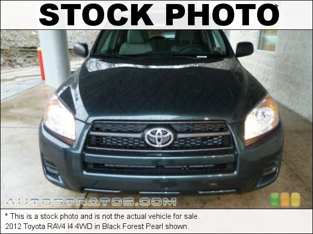 Stock photo for this 2012 Toyota RAV4 I4 4WD 2.5 Liter DOHC 16-Valve Dual VVT-i 4 Cylinder 4 Speed ECT-i Automatic