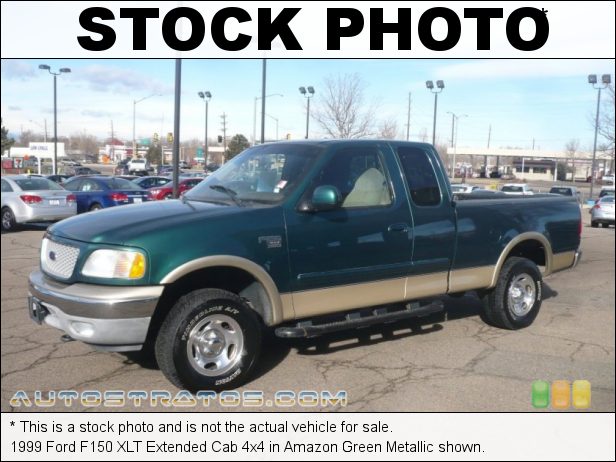 Stock photo for this 1999 Ford F150 XLT Extended Cab 4x4 5.4 Liter SOHC 16-Valve Triton V8 4 Speed Automatic