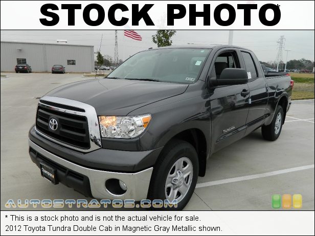 Stock photo for this 2012 Toyota Tundra Double Cab 4.6 Liter DOHC 32-Valve Dual VVT-i V8 6 Speed ECT-i Automatic