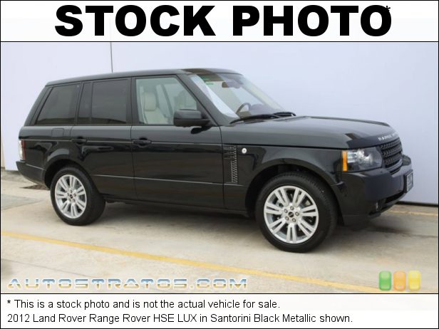 Stock photo for this 2012 Land Rover Range Rover HSE 5.0 Liter GDI DOHC 32-Valve DIVCT V8 6 Speed Commandshift Automatic