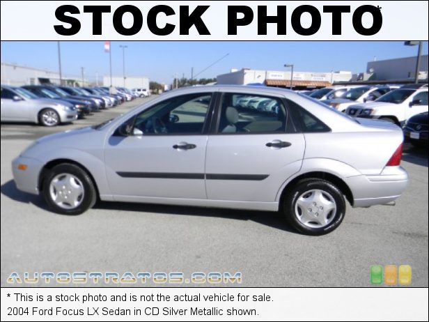 Stock photo for this 2004 Ford Focus LX Sedan 2.0 Liter DOHC 16-Valve 4 Cylinder 5 Speed Manual