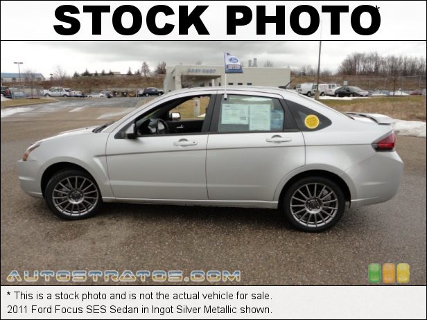 Stock photo for this 2011 Ford Focus SES Sedan 2.0 Liter DOHC 16-Valve Duratec 20 4 Cylinder 4 Speed Automatic