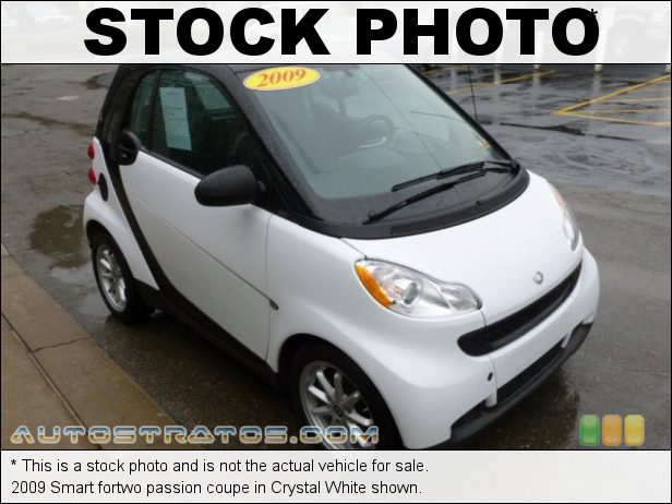 Stock photo for this 2009 Smart fortwo passion coupe 1.0L DOHC 12V Inline 3 Cylinder 5 Speed Automated Manual
