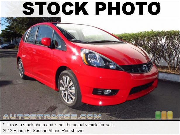 Stock photo for this 2012 Honda Fit Sport 1.5 Liter SOHC 16-Valve i-VTEC 4 Cylinder 5 Speed Automatic