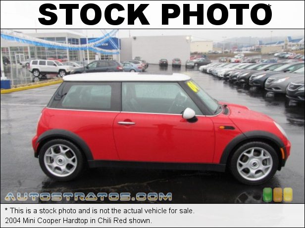 Stock photo for this 2004 Mini Cooper Hardtop 1.6L SOHC 16V 4 Cylinder CVT Automatic