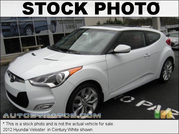 Stock photo for this 2012 Hyundai Veloster  1.6 Liter GDI DOHC 16-Valve Dual-CVVT 4 Cylinder 6 Speed EcoShift Dual Clutch Automatic