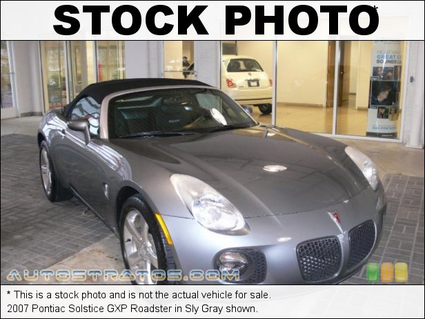 Stock photo for this 2007 Pontiac Solstice GXP Roadster 2.0 Liter Turbocharged DOHC 16-Valve VVT 4 Cylinder 5 Speed Automatic