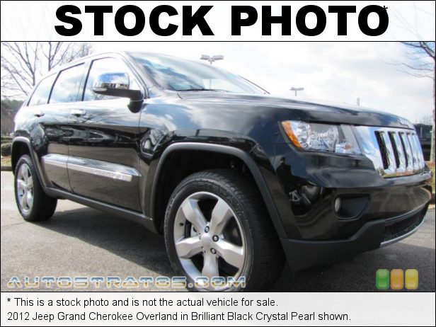 Stock photo for this 2012 Jeep Grand Cherokee Overland 3.6 Liter DOHC 24-Valve VVT V6 5 Speed Automatic
