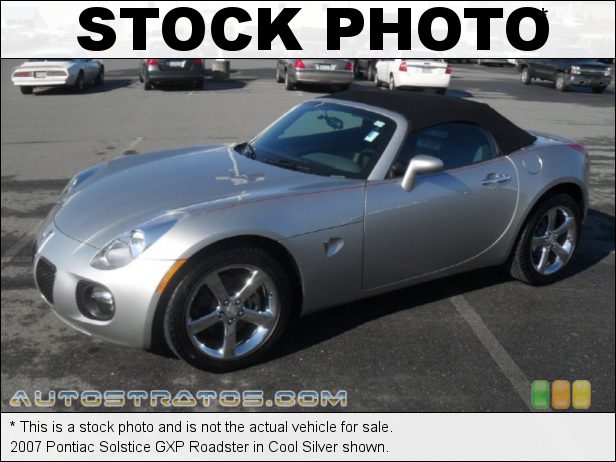 Stock photo for this 2007 Pontiac Solstice GXP Roadster 2.0 Liter Turbocharged DOHC 16-Valve VVT 4 Cylinder 5 Speed Manual