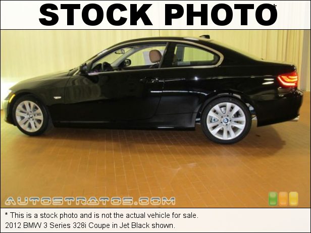 Stock photo for this 2012 BMW 3 Series 328i Coupe 3.0 Liter DOHC 24-Valve VVT Inline 6 Cylinder 6 Speed Steptronic Automatic