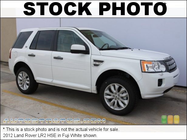 Stock photo for this 2012 Land Rover LR2 HSE 3.2 Liter DOHC 24-Valve VVT Inline 6 Cylinder 6 Speed CommandShift Automatic Stock photo for this 2012 Land Rover LR2 HSE 3.2 Liter DOHC 24-Valve VVT Inline 6 Cylinder 6 Speed CommandShift Automatic