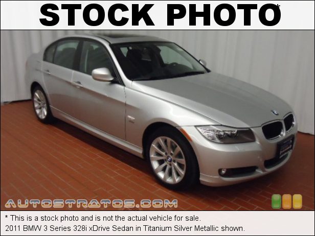 Stock photo for this 2011 BMW 3 Series 328i xDrive Sedan 3.0 Liter DOHC 24-Valve VVT Inline 6 Cylinder 6 Speed Steptronic Automatic