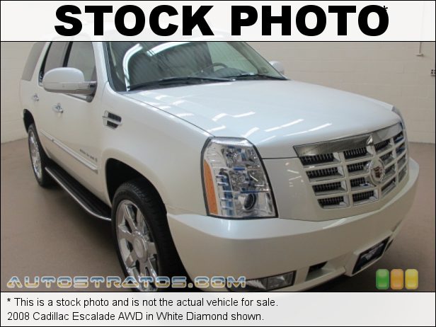 Stock photo for this 2008 Cadillac Escalade AWD 6.2 Liter OHV 16-Valve VVT Vortec V8 6 Speed Automatic