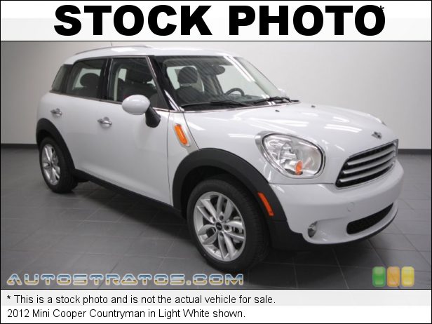 Stock photo for this 2012 Mini Cooper Countryman 1.6 Liter DOHC 16-Valve VVT 4 Cylinder 6 Speed Steptronic Automatic