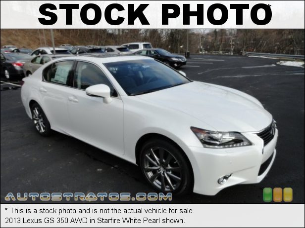 Stock photo for this 2013 Lexus GS 350 AWD 3.5 Liter DI DOHC 24-Valve Dual VVT-i V6 6 Speed ECT-i Automatic
