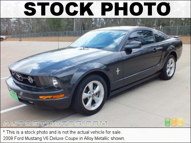 Stock photo for this 2008 Ford Mustang V6 Deluxe Coupe 4.0 Liter SOHC 12-Valve V6 5 Speed Automatic