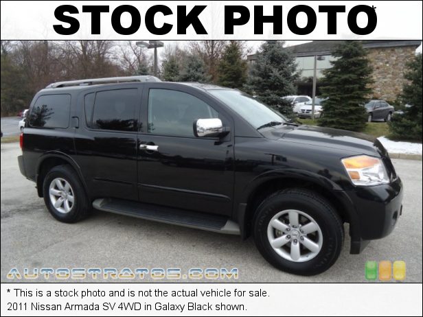 Stock photo for this 2011 Nissan Armada SL 4WD 5.6 Liter DOHC 32-Valve CVTCS V8 5 Speed Automatic