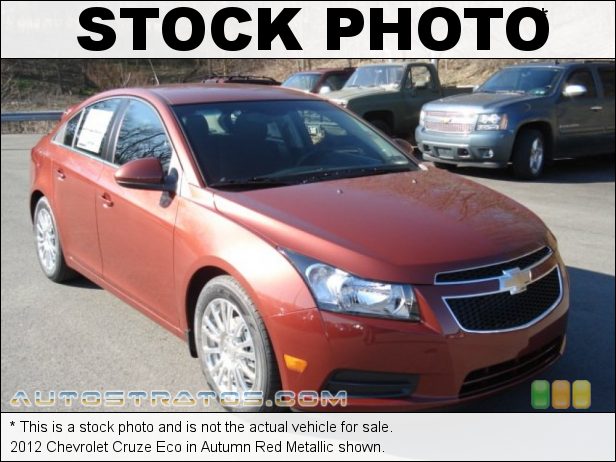 Stock photo for this 2012 Chevrolet Cruze Eco 1.4 Liter DI Turbocharged DOHC 16-Valve VVT 4 Cylinder 6 Speed Automatic