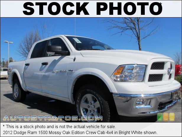 Stock photo for this 2012 Dodge Ram 1500 Crew Cab 4x4 5.7 Liter HEMI OHV 16-Valve VVT MDS V8 6 Speed Automatic