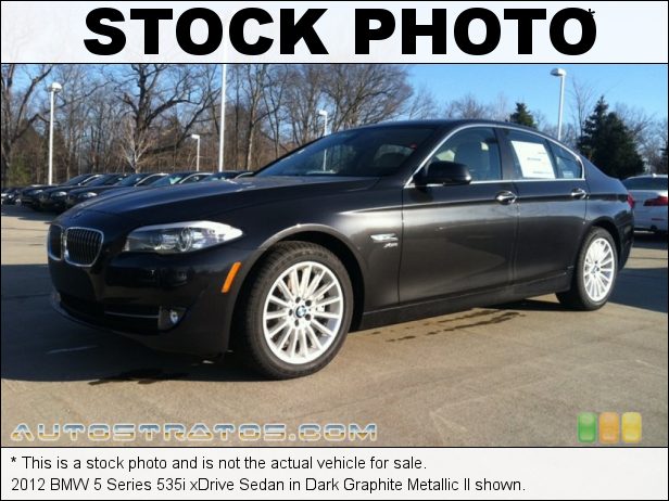 Stock photo for this 2012 BMW 5 Series 535i xDrive Sedan 3.0 Liter DI TwinPower Turbocharged DOHC 24-Valve VVT Inline 6 C 8 Speed Steptronic Automatic