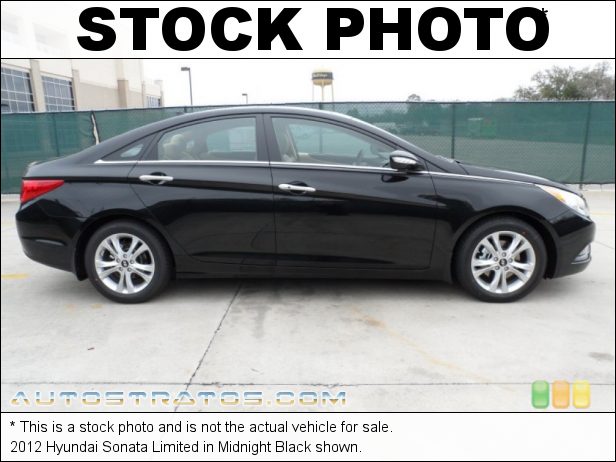 Stock photo for this 2012 Hyundai Sonata Limited 2.4 Liter GDI DOHC 16-Valve D-CVVT 4 Cylinder 6 Speed Shiftronic Automatic Stock photo for this 2012 Hyundai Sonata Limited 2.4 Liter GDI DOHC 16-Valve D-CVVT 4 Cylinder 6 Speed Shiftronic Automatic