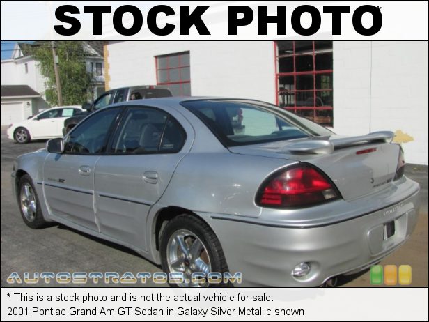 Stock photo for this 2001 Pontiac Grand Am GT Sedan 3.4 Liter OHV 12-Valve V6 4 Speed Automatic