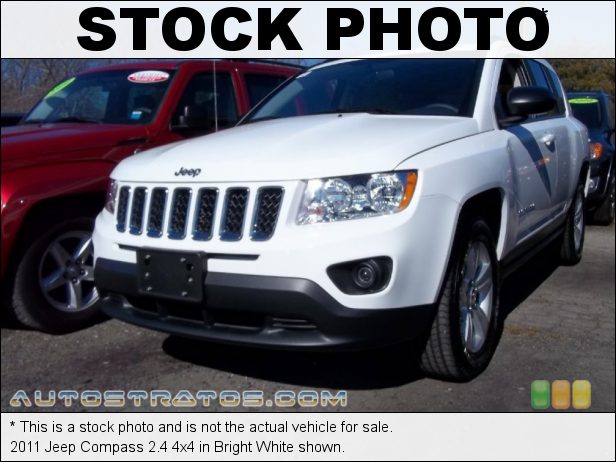 Stock photo for this 2011 Jeep Compass 2.4 4x4 2.4 Liter DOHC 16-Valve Dual VVT 4 Cylinder 5 Speed Manual