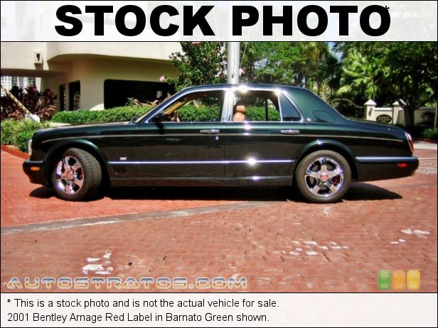 Stock photo for this 2001 Bentley Arnage Red Label 6.75 Liter Turbocharged OHV 16-Valve V8 4 Speed Automatic