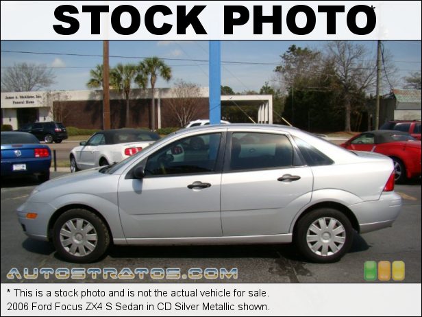 Stock photo for this 2006 Ford Focus ZX4 Sedan 2.0L DOHC 16V Inline 4 Cylinder 5 Speed Manual