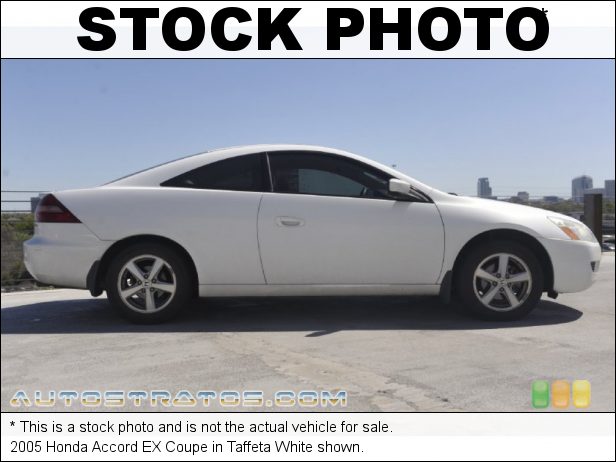 Stock photo for this 2005 Honda Accord Coupe 2.4L DOHC 16V i-VTEC 4 Cylinder 5 Speed Automatic
