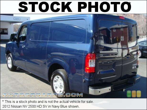 Stock photo for this 2012 Nissan NV 2500 HD SV 4.0 Liter DOHC 24-Valve CVTCS V6 5 Speed Automatic