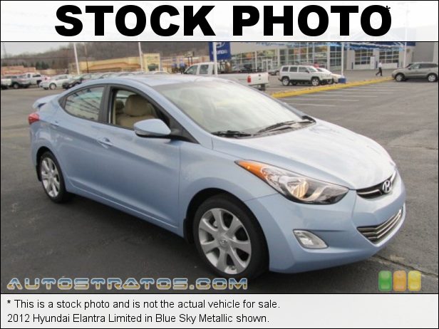 Stock photo for this 2012 Hyundai Elantra Limited 1.8 Liter DOHC 16-Valve D-CVVT 4 Cylinder 6 Speed Shiftronic Automatic