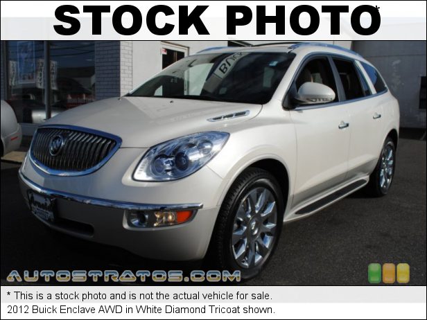 Stock photo for this 2012 Buick Enclave AWD 3.6 Liter DI DOHC 24-Valve VVT V6 6 Speed Automatic