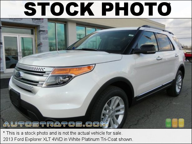 Stock photo for this 2013 Ford Explorer XLT 4WD 3.5 Liter DOHC 24-Valve Ti-VCT V6 6 Speed Automatic