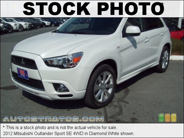 Stock photo for this 2012 Mitsubishi Outlander Sport SE 4WD 2.0 Liter DOHC 16-Valve MIVEC 4 Cylinder Sportronic CVT Automatic