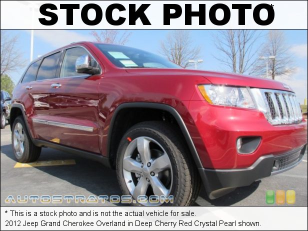 Stock photo for this 2012 Jeep Grand Cherokee Overland 3.6 Liter DOHC 24-Valve VVT V6 5 Speed Automatic