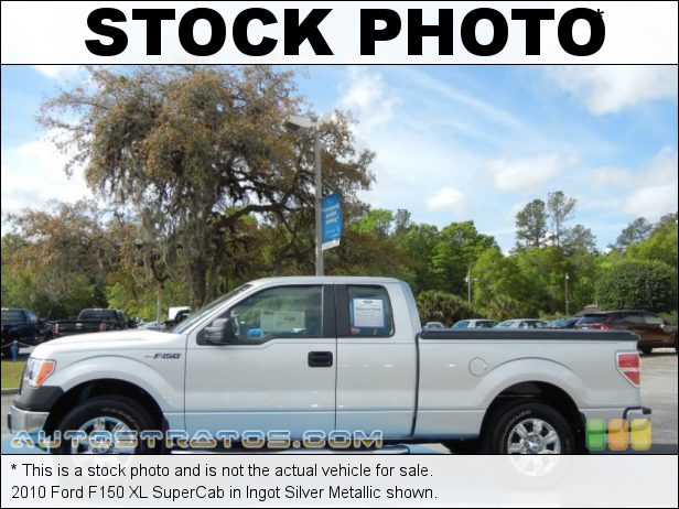 Stock photo for this 2010 Ford F150 XL SuperCab 4.6 Liter SOHC 16-Valve Triton V8 4 Speed Automatic