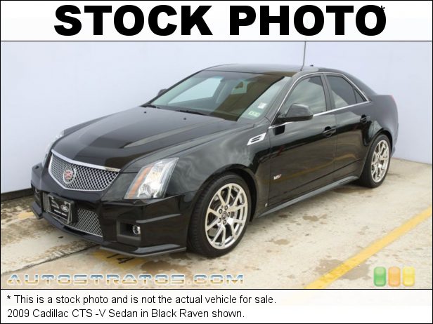 Stock photo for this 2009 Cadillac CTS -V Sedan 6.2 Liter Supercharged OHV 16-Valve LSA V8 6 Speed Tremec Manual